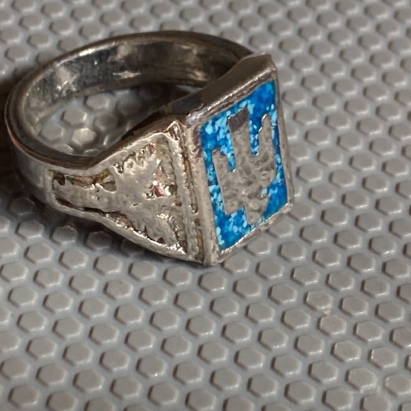 Thunderbird nickel silver ring - Picture 2 of 2